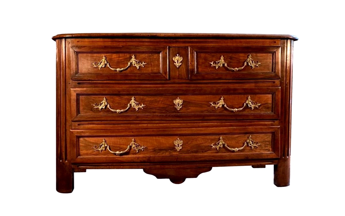 Commode Régence Travail Provincial Du XVIIIe Siècle-photo-2