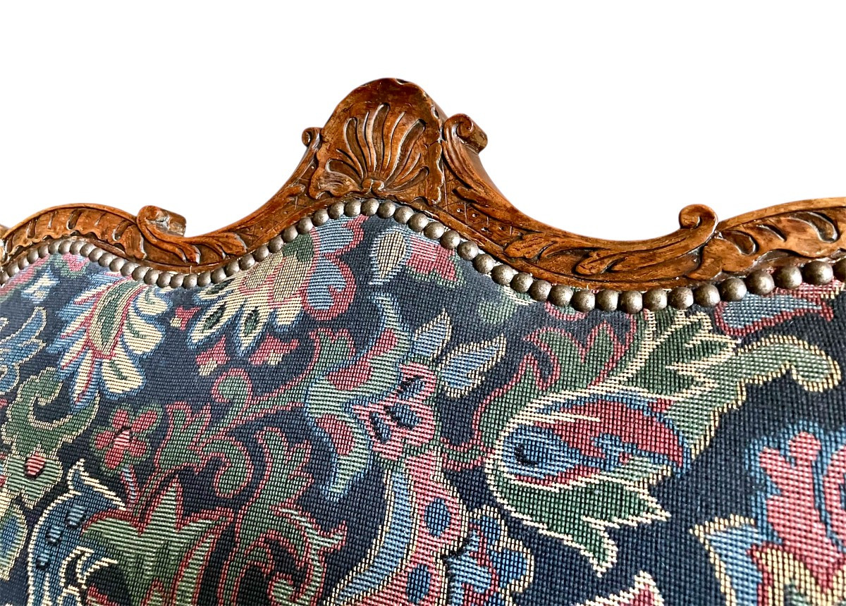 Petit Canapé Louis XV  Vers 1740-photo-2