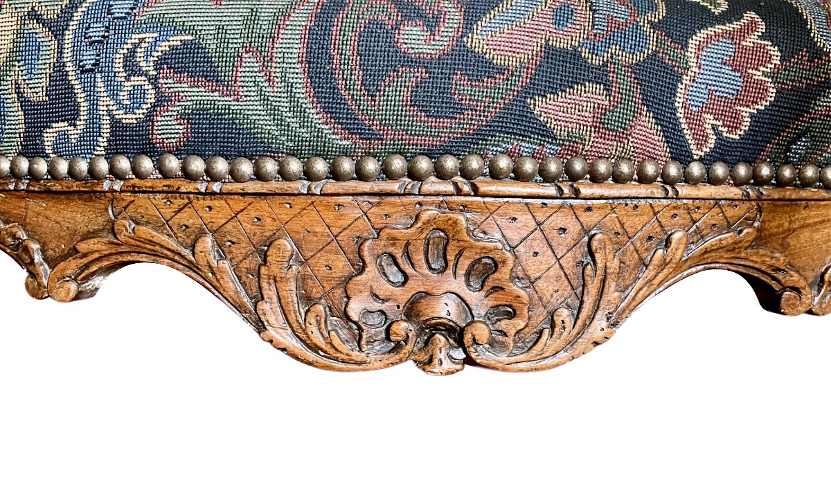 Petit Canapé Louis XV  Vers 1740-photo-3