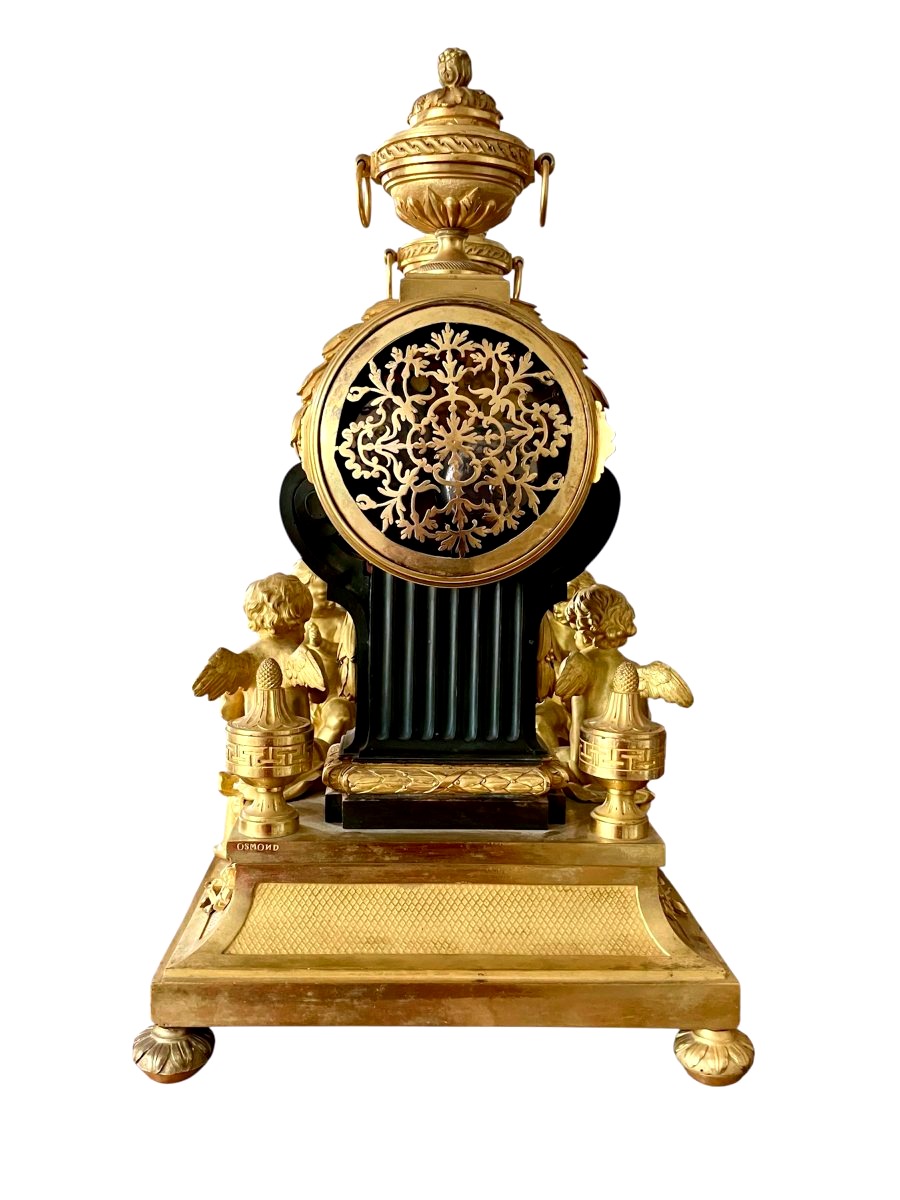 Pendule Louis XVI Par Frédéric Duval-photo-3