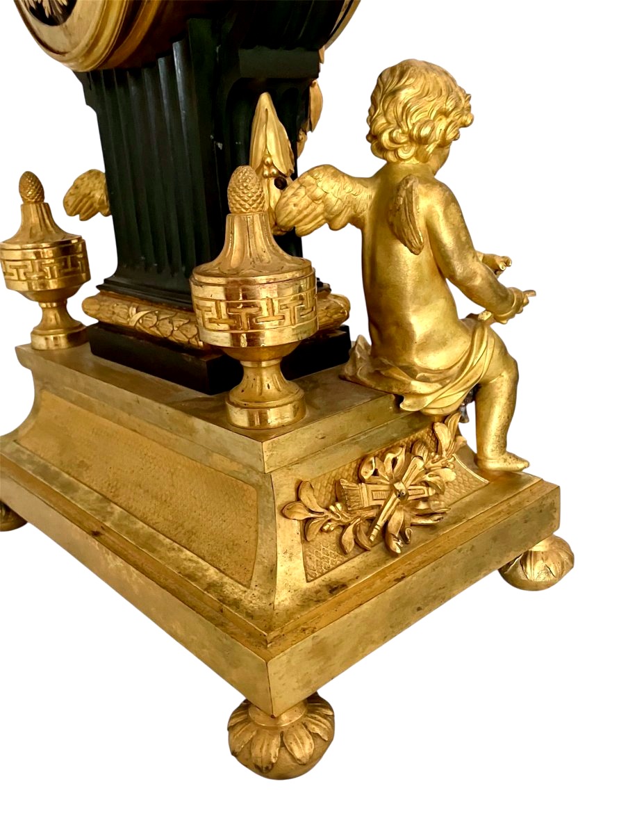 Pendule Louis XVI Par Frédéric Duval-photo-4