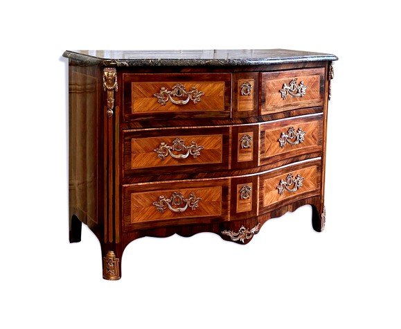 Regence Chest Of Drawers Period Of 18th Century