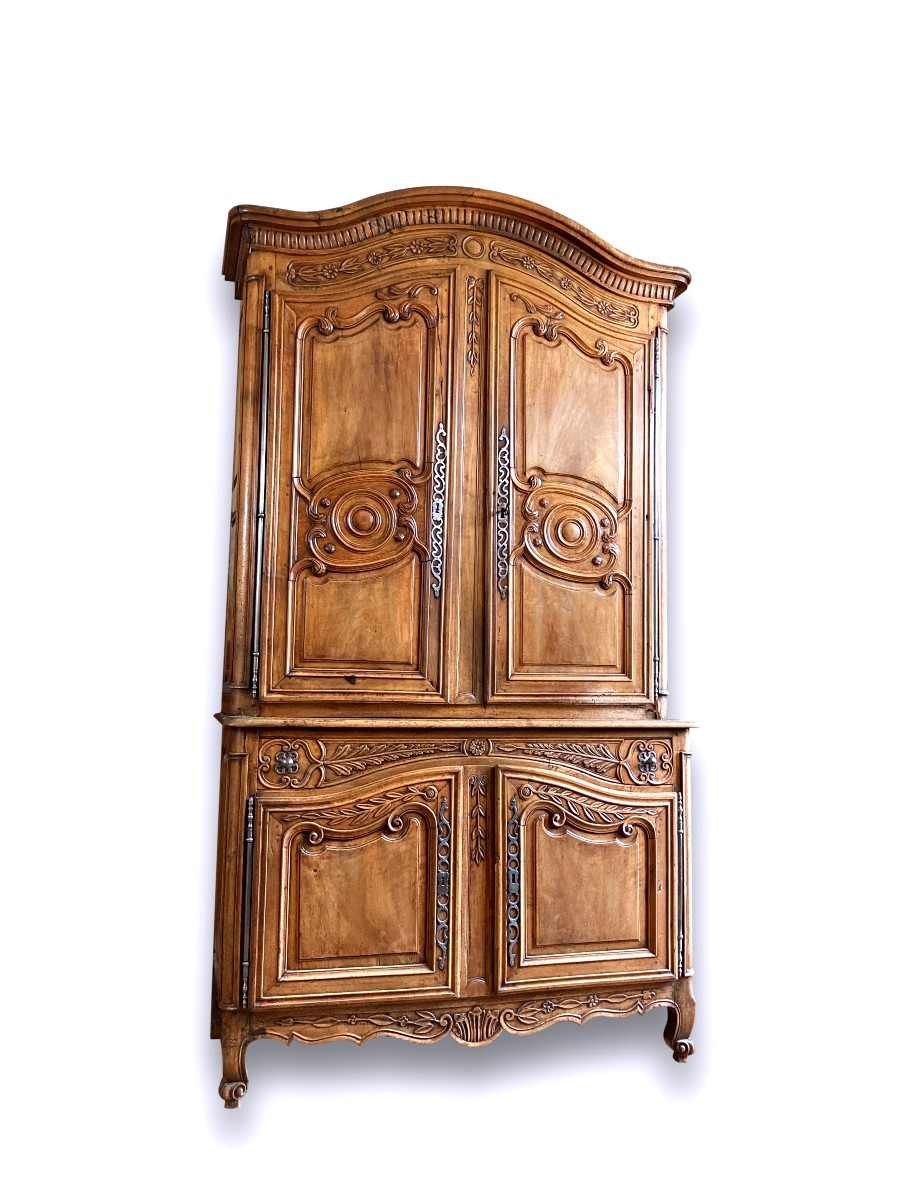 Buffet Louis XV à Double Corps Du XVIIIe Siècle