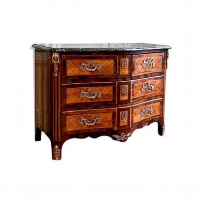 Regence Chest Of Drawers Period Of 18th Century