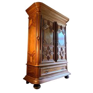 Armoire Monumentale Louis XIV De Château  