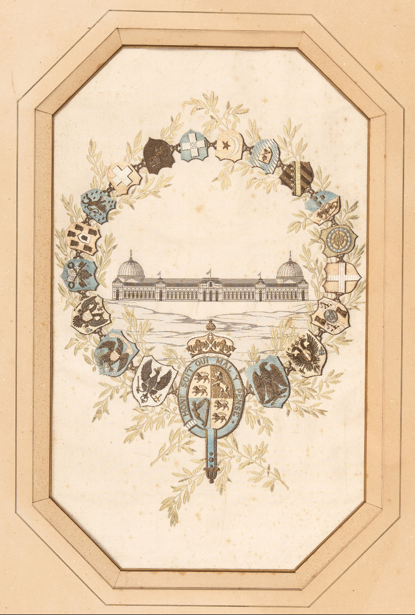 (Tissage). Souvenir de l’Exposition universelle de Londres, 1862. South Kensington-photo-2