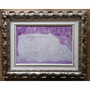 Felice Casorati opéra Unica Nudino 1962 Publié Prov Galerie la Bussola