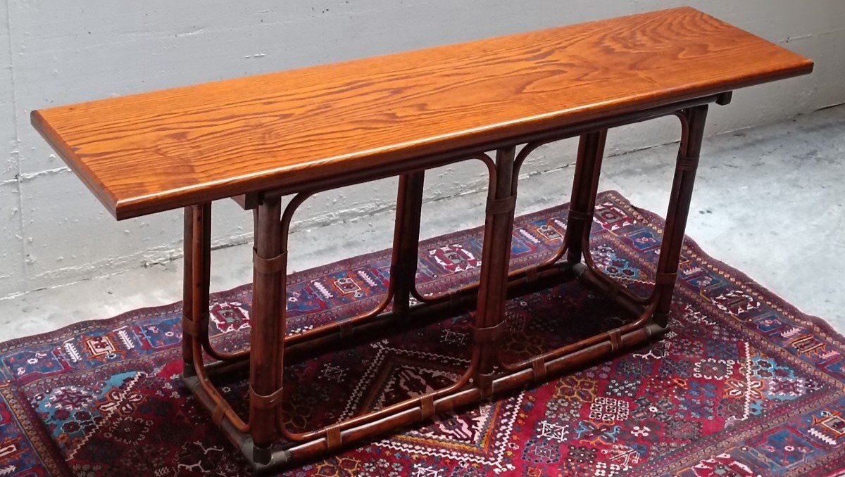 Rosewood Console Table By Tito Agnoli For Pierantonio Bonacina-photo-5