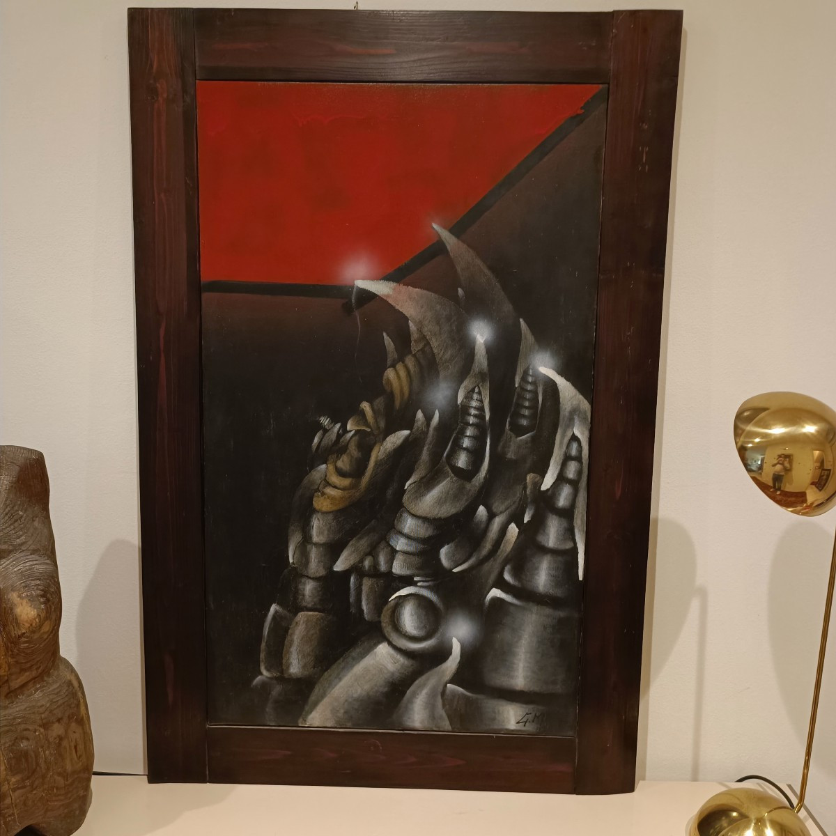 Brutalist Painting: A Statement Of Strength And Modernity 70'-photo-2