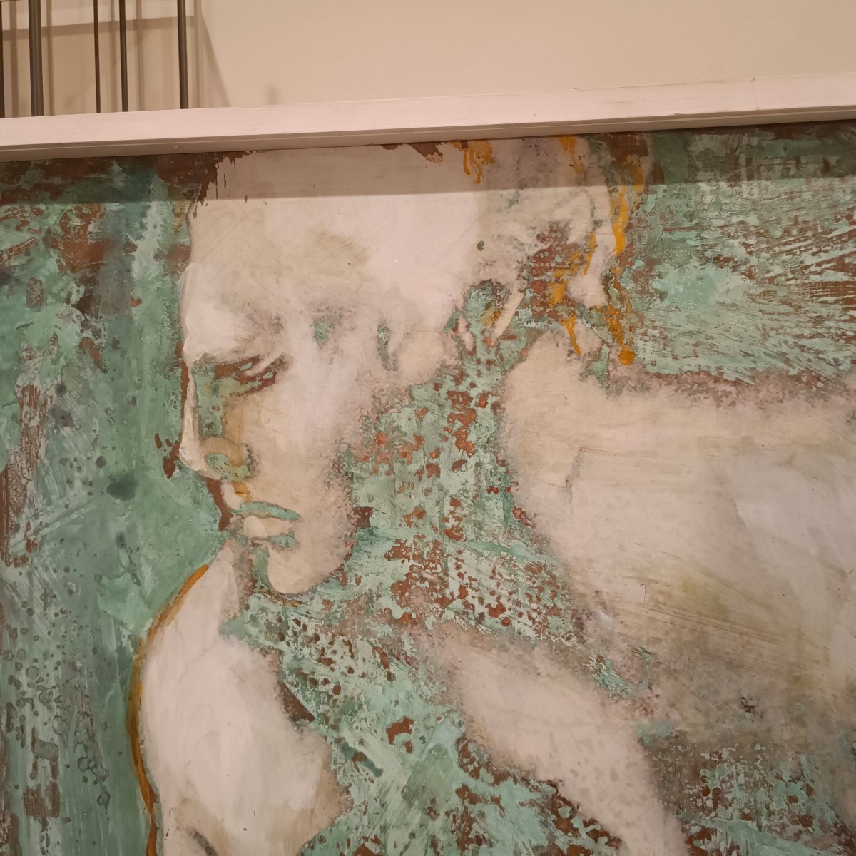 Venus At The Bath By Alessandro La Motta – Masterpiece On Oxidized Copper-photo-3