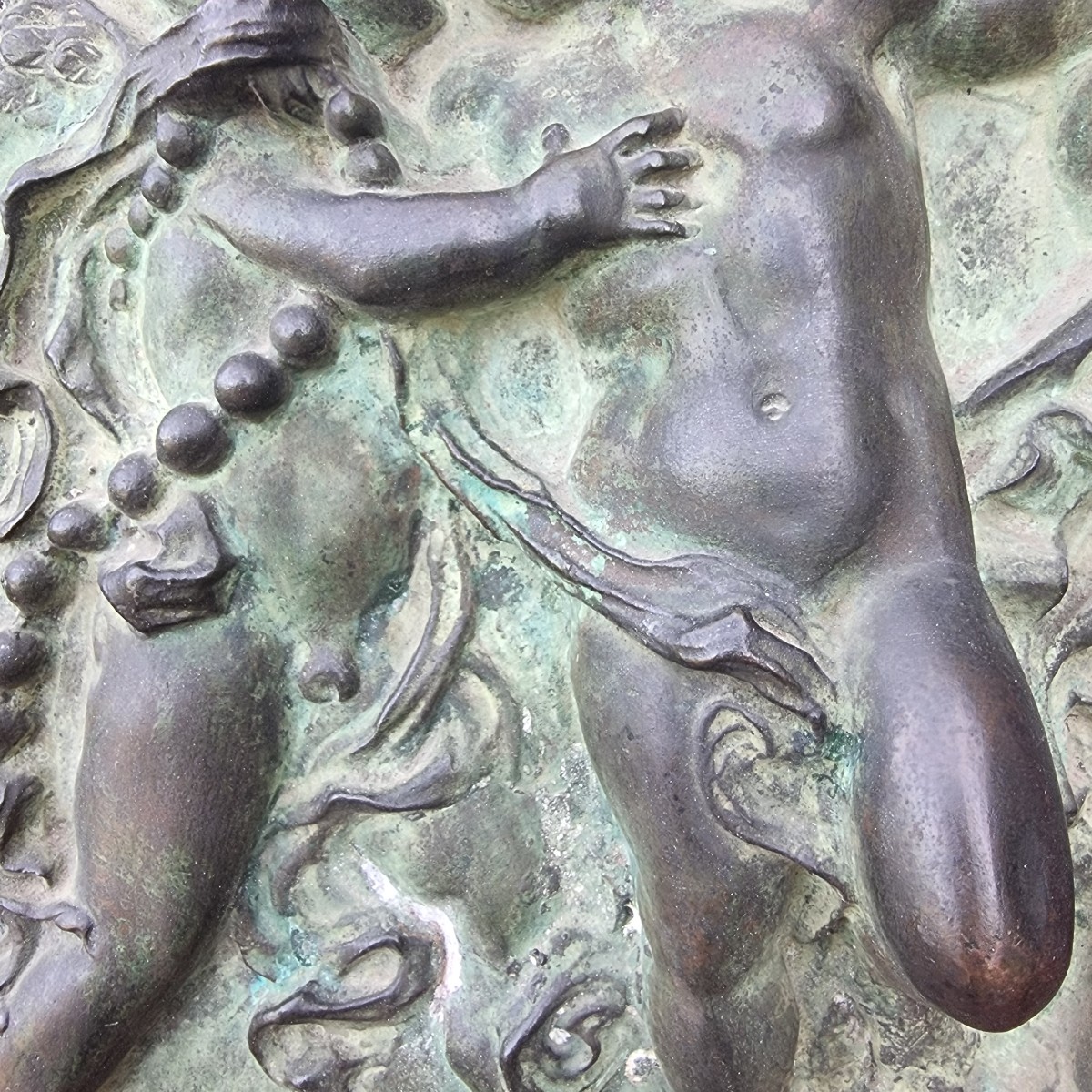 Paire de hauts-reliefs en bronze de 1780-photo-7