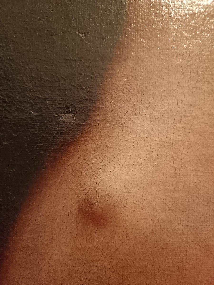 Huile sur toile Saint Sébastien du XVIIe siècle – Attr. Andrea Vaccaro-photo-1