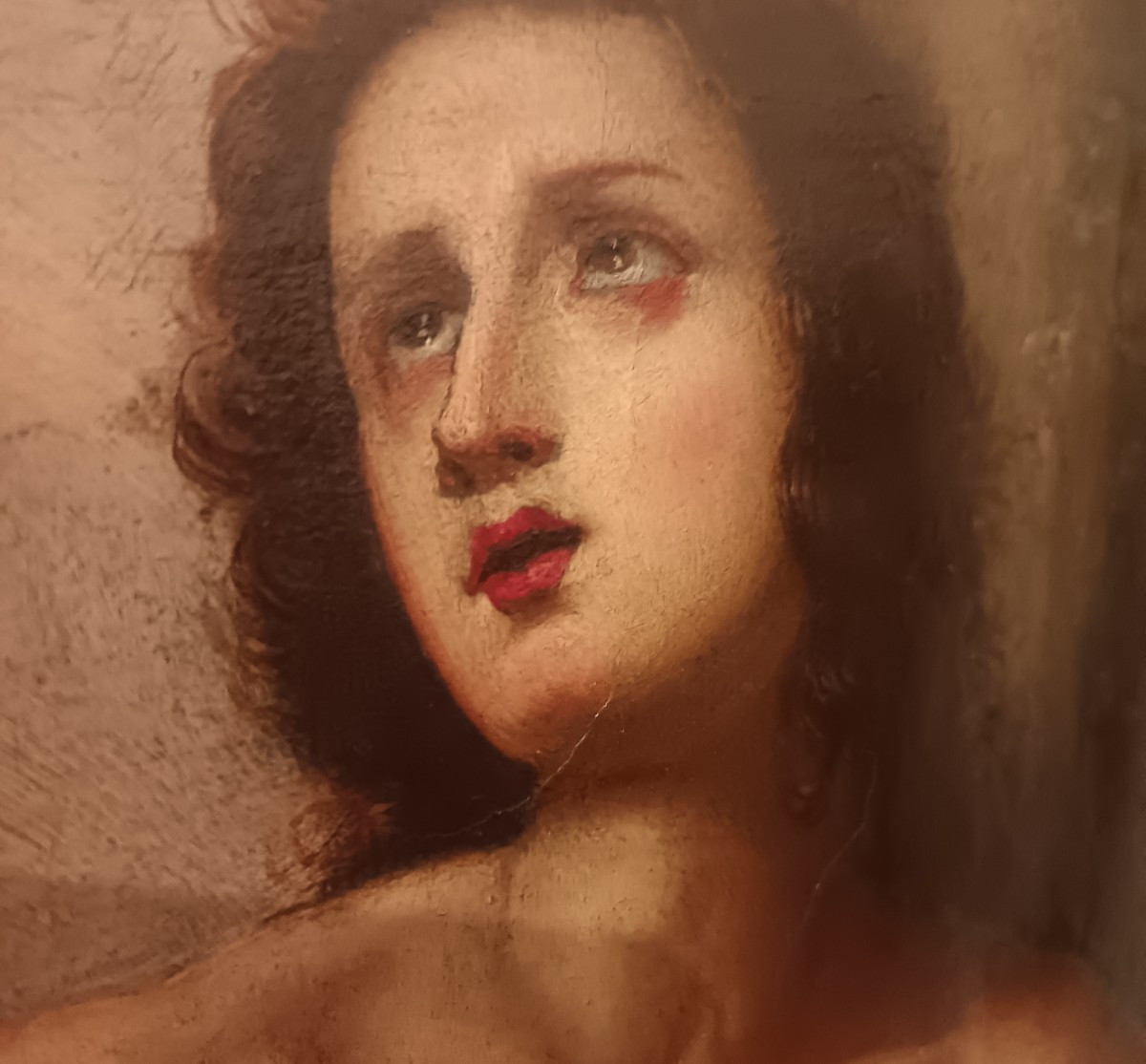 Oil On Canvas Mounted On Panel, Late 16th Century – Saint Sebastian-photo-3