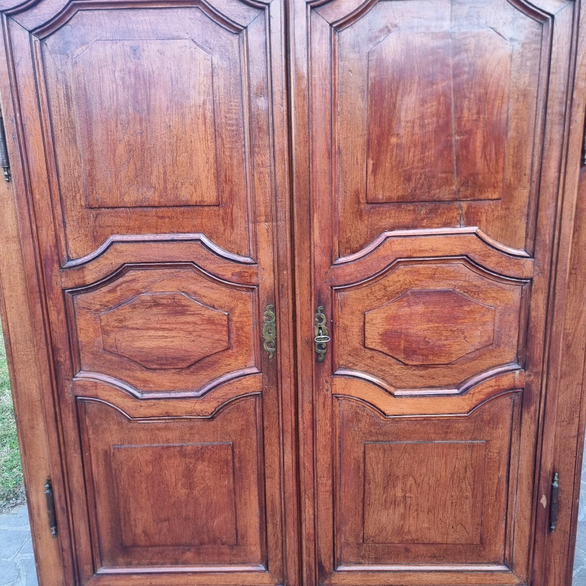 18th Century Piedmontese Oak Wardrobe-photo-4