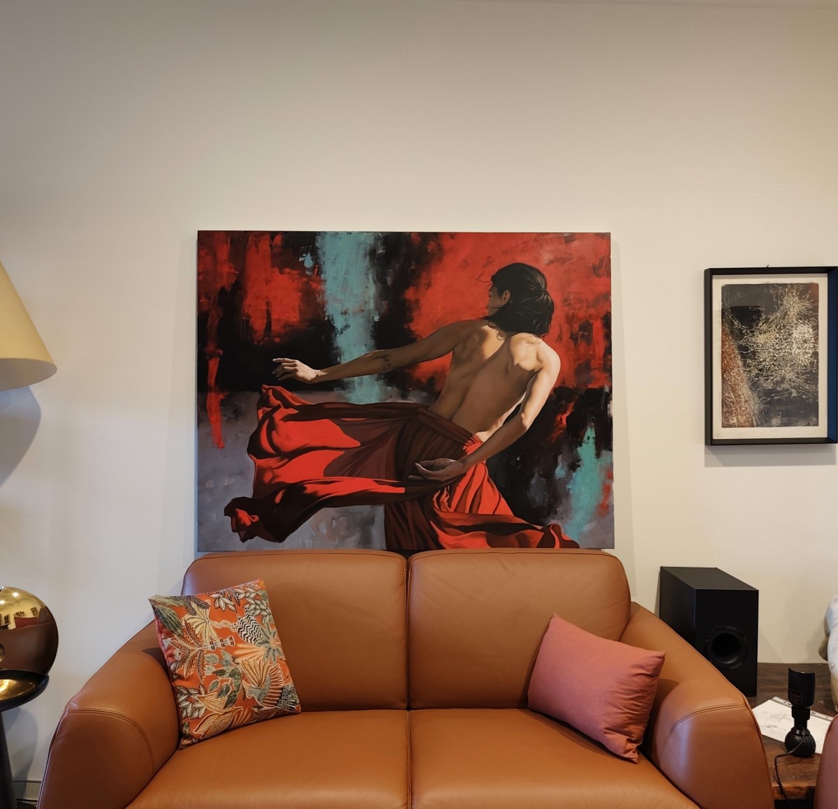 Oiò On Canvas Woman Energie Realism-photo-3