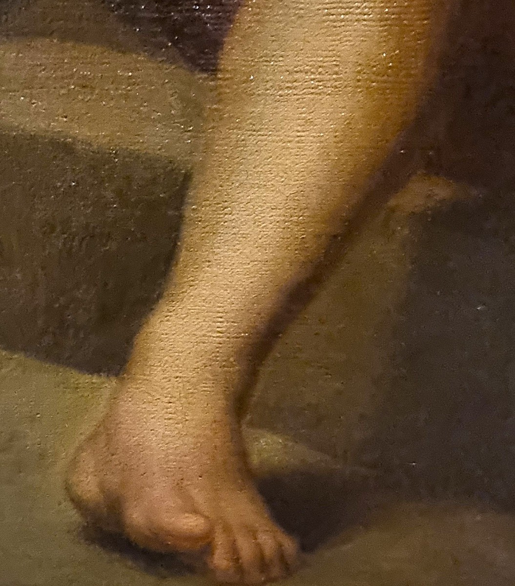 Huile sur toile nu de jeune homme du XIXe siècle Francesco Hayez 1791-1882-photo-6