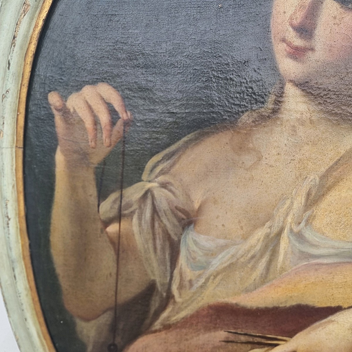 4 Paintings On Canvas Allegory Of Arts And Crafts Lorenzo Pasinelli 1629-1700-photo-1