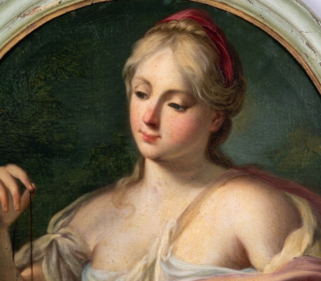 4 Paintings On Canvas: Arts And Crafts 17 Th Century Lorenzo Pasinelli 1629-1700-photo-2