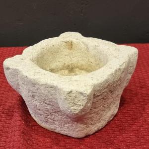 17th Century Marble Hard Stone Mortar