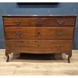 Commode Directoire En Noyer 1780 Venise