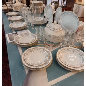 Service complet en porcelaine Ginori années 1950 – Manufacture de Doccia, Florence