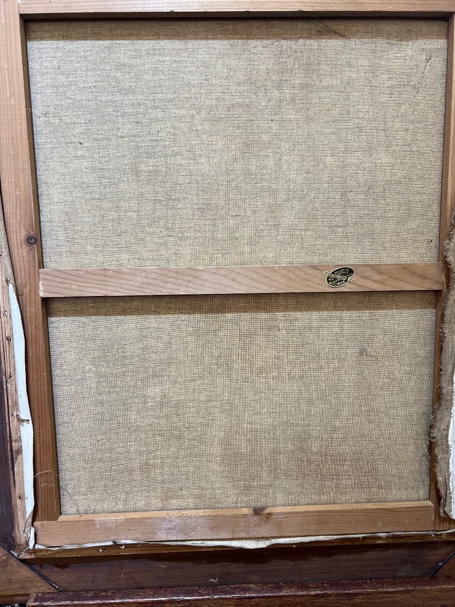 André Galzenati , Le Marché Aux Poissons Au Cours Saleya à Nice -photo-3