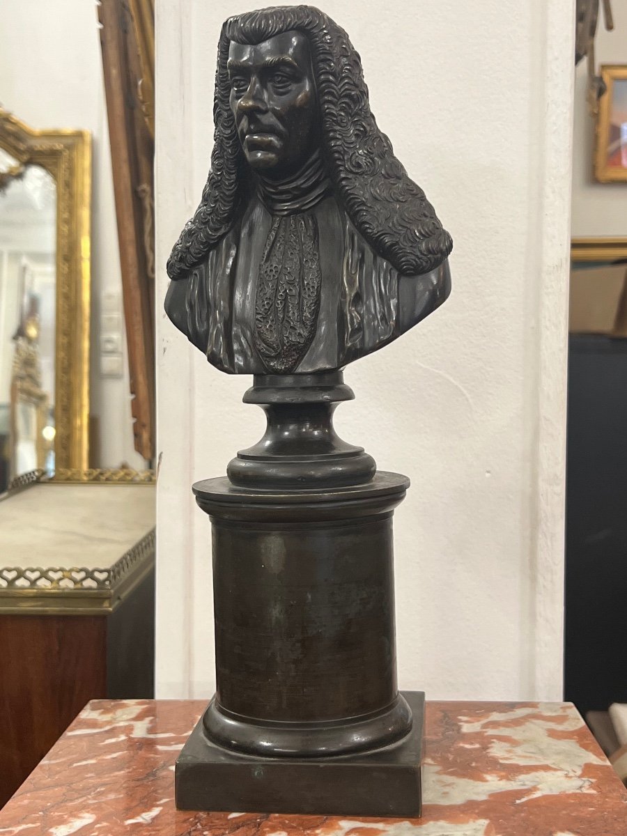 Bronze Ancien Représentant Henry Lord Brougham (1778-1868)