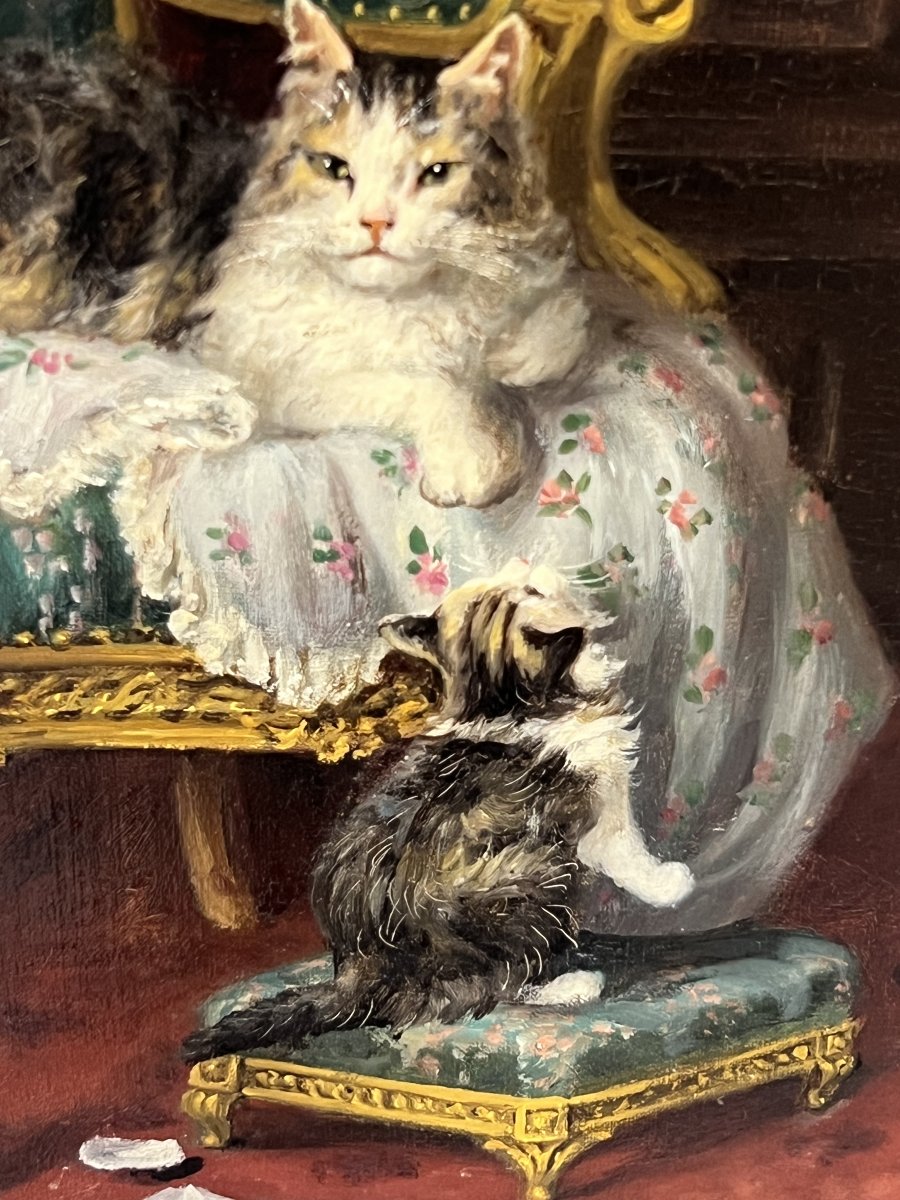 Family Of Cats By Jules Leroy-photo-3