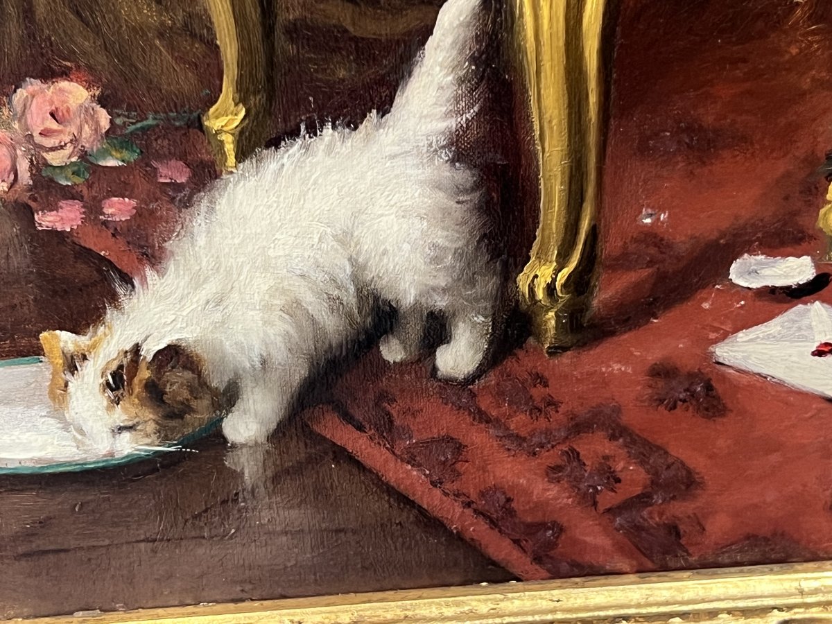 Family Of Cats By Jules Leroy-photo-1