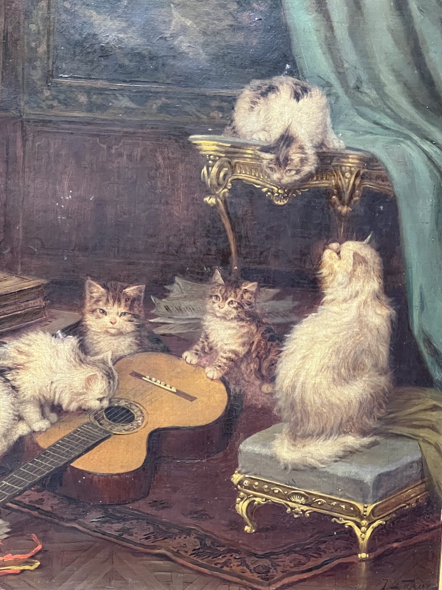 Famille de chats par Jules Leroy ( No 2 )-photo-2