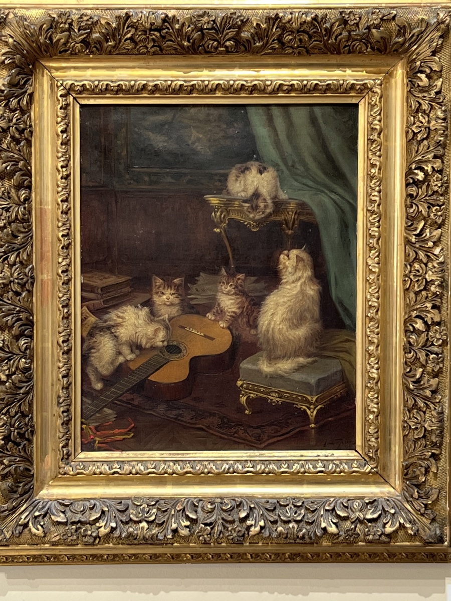 Famille de chats par Jules Leroy ( No 2 )