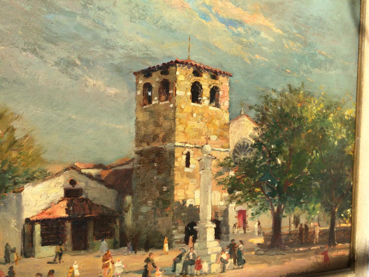 La Cathédrale Saint Just à Trieste Par Fernando Noulian (1891-1984)