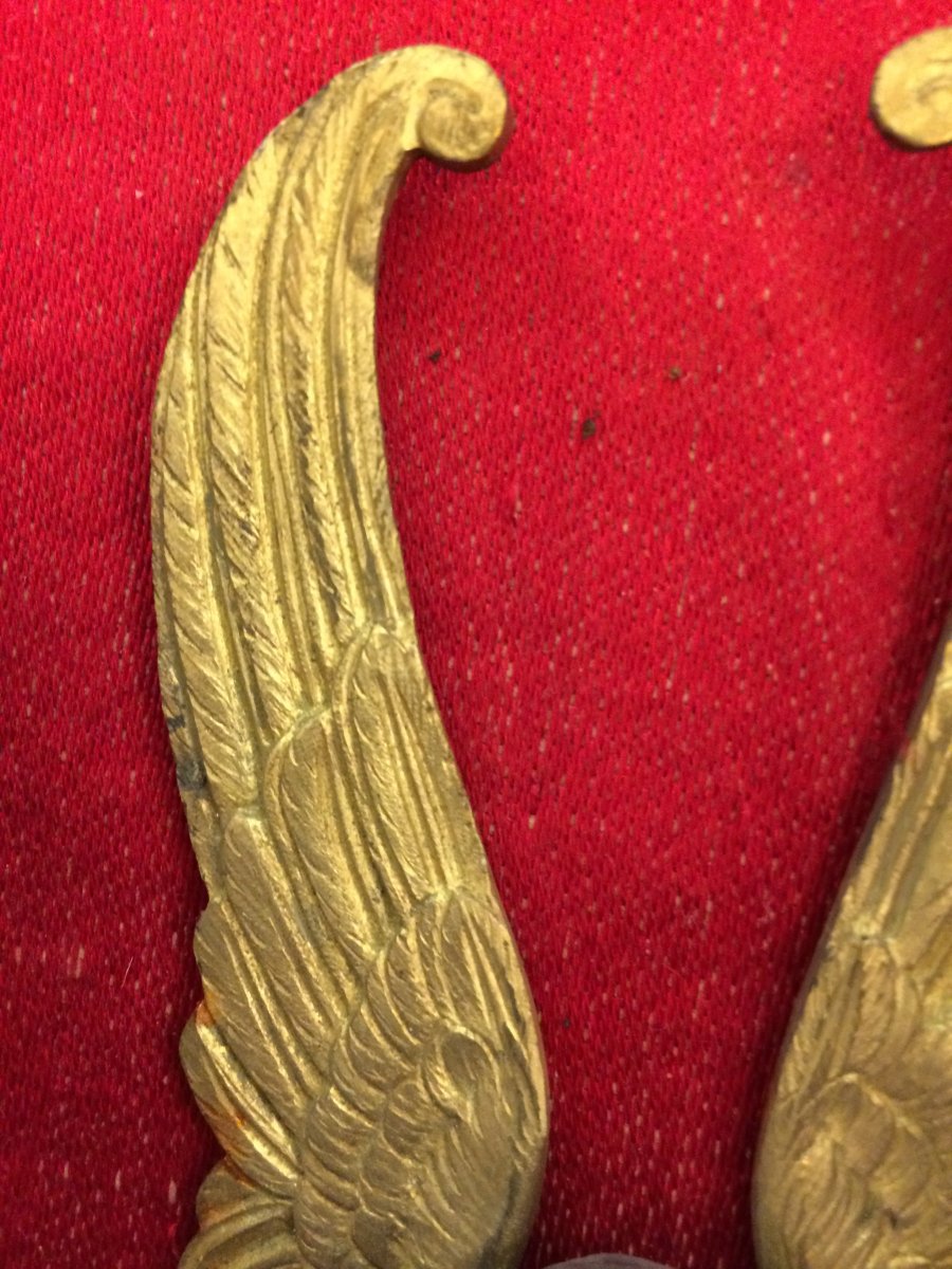 Appliques Bronze époque Restauration -photo-2