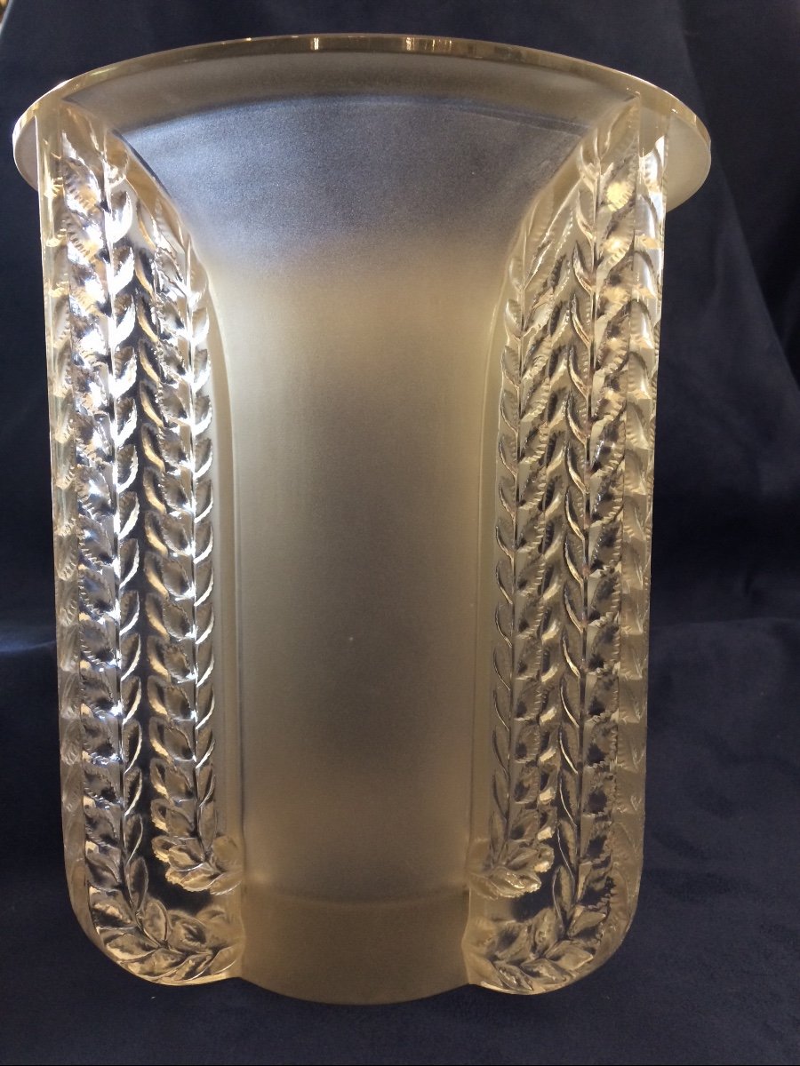 Vase Marignane De René Lalique-photo-2