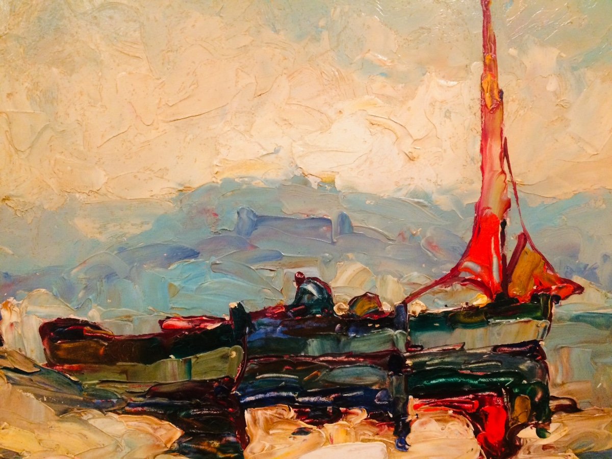 La Voile Rouge De Louis Pastour 