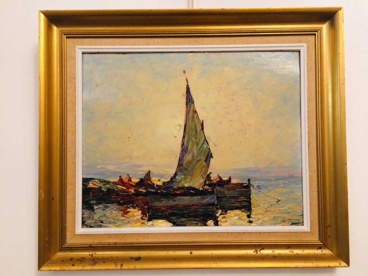Proantic Louis Pastour, Les Bateaux à Cannes En 1929