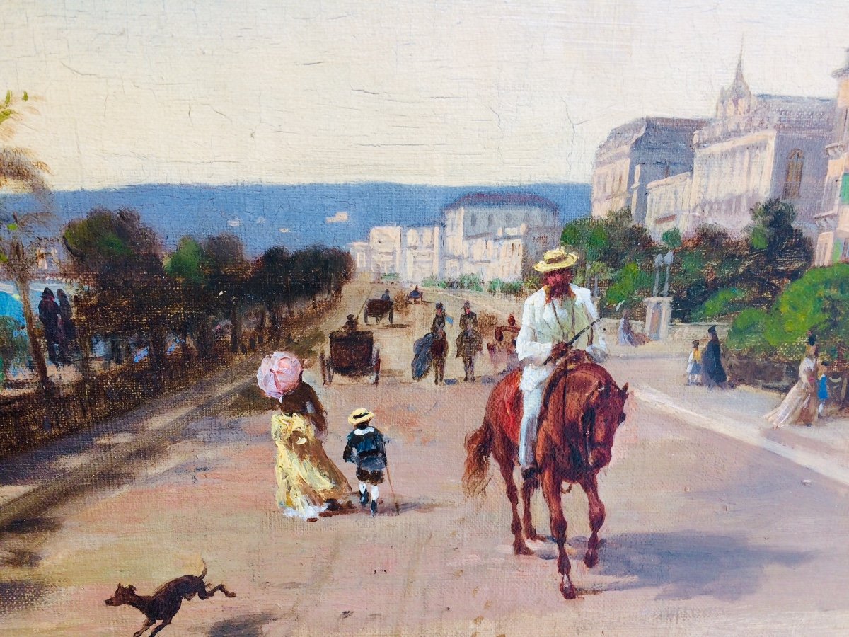  Nice, La Promenade Des Anglais, Par Antoine Jubien-photo-4