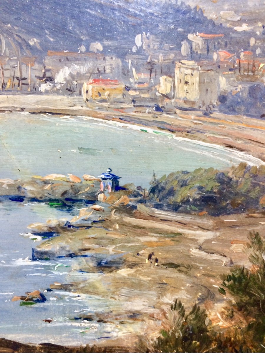 Jules Defer : Vue Panoramique De Nice, Du Port De Nice Et De La Baie Des Anges, Du Mont Boron-photo-1