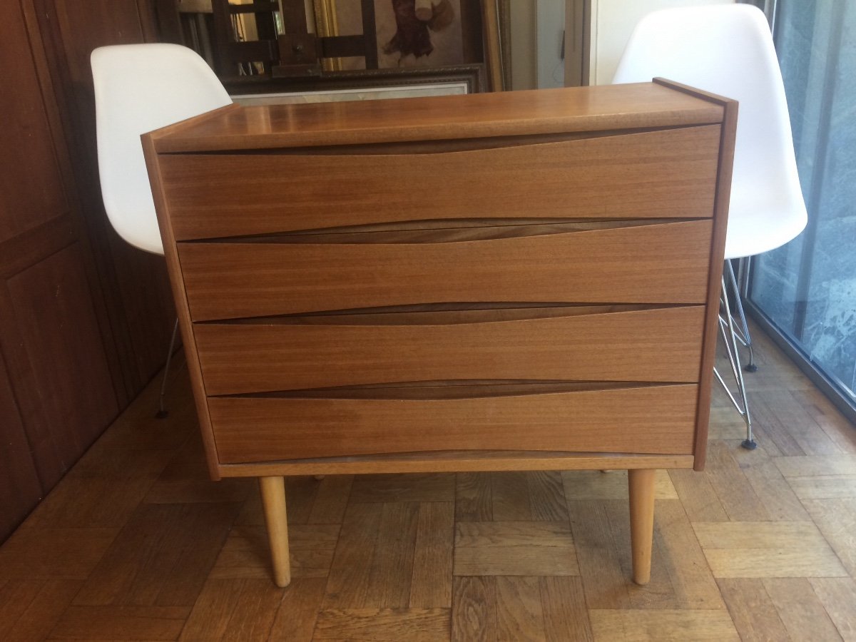 Commode Scandinave  En Teck De Fredrik Kayser-photo-2