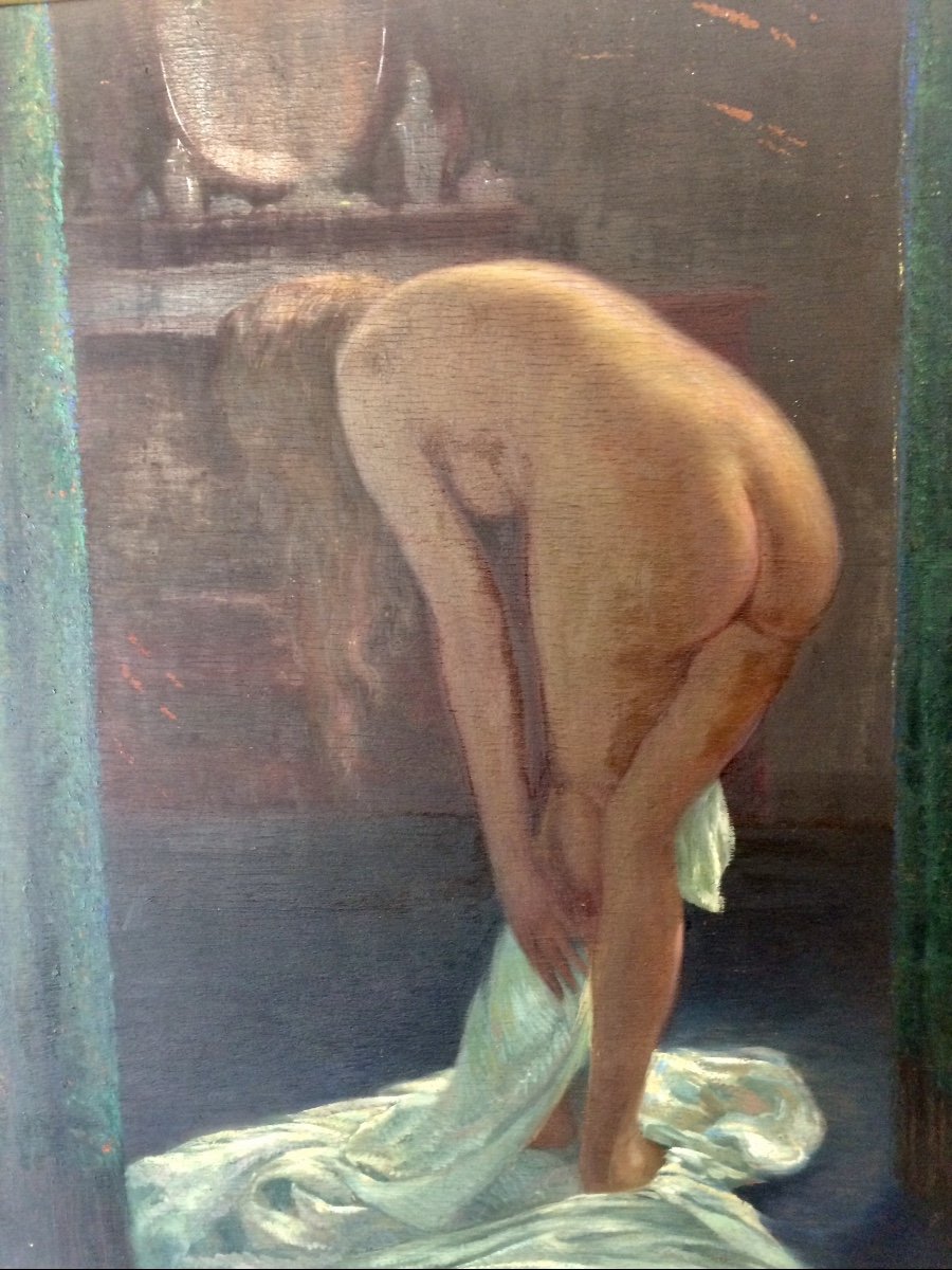 Salvino Tofanari, Peintre Italien : Nu Féminin -photo-2