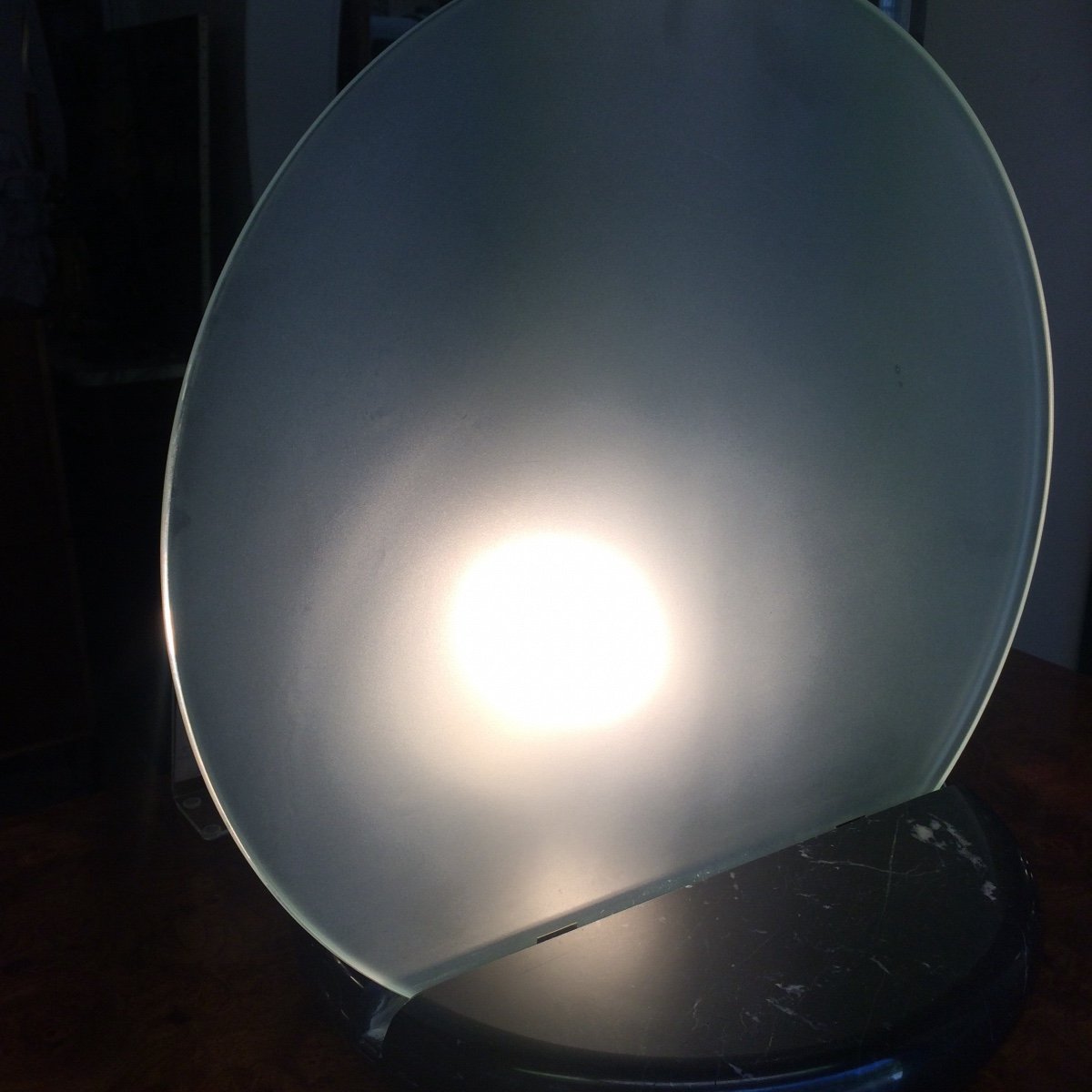 Bruno Gecchelin.table Lamp Model Gong-photo-3