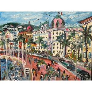 Yvon Grac: The Negresco Palace In Nice