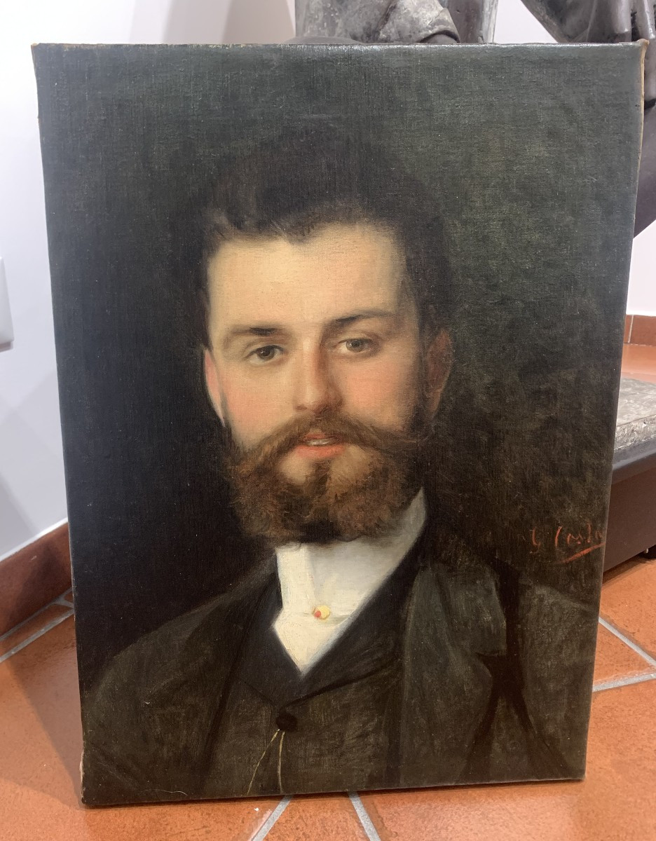 Giuseppe Costa - Portrait Of Enrico Giannelli-photo-2