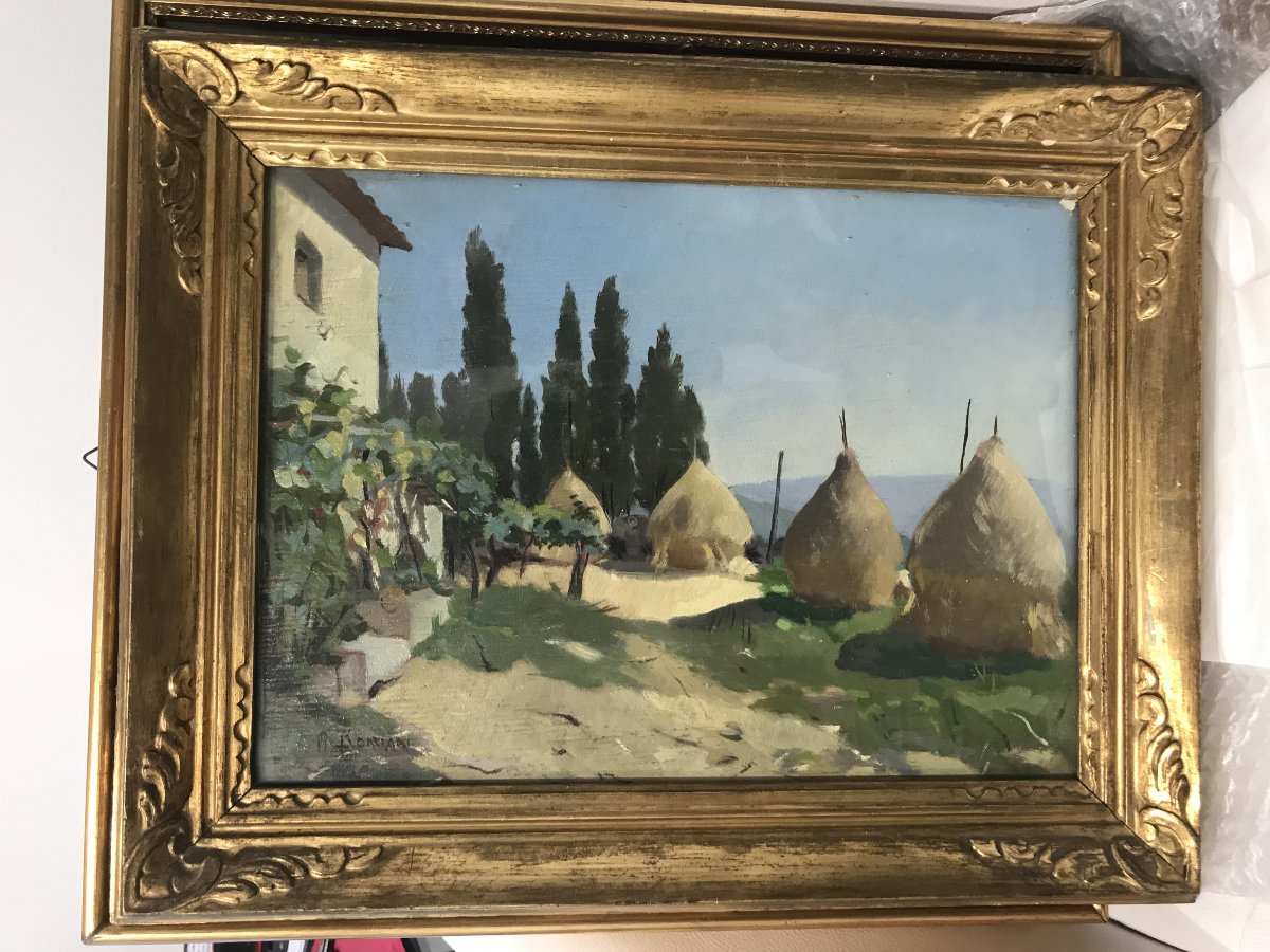 ALFREDO BONCIANI -  Meules de foin