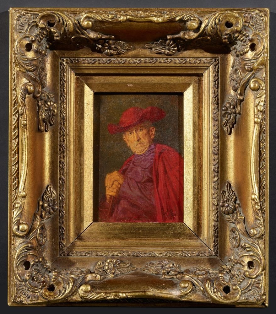 Alexander Antonowich Rizzoni ( Александр Антонович Риццони)  - Vieux cardinal  1900