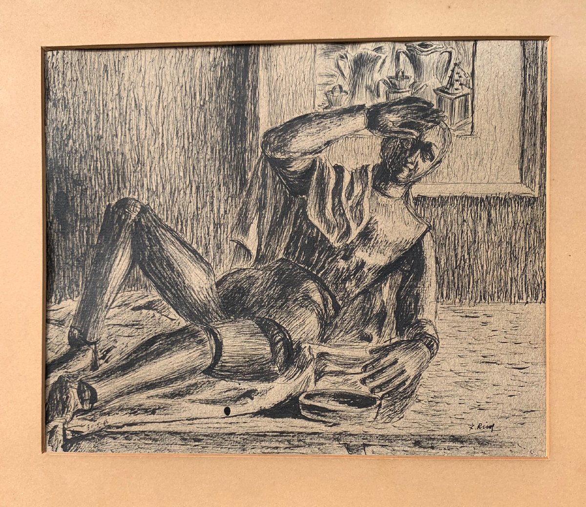 RICAS CASTAGNEDI - Pompeo - Mannequin pensant   1943