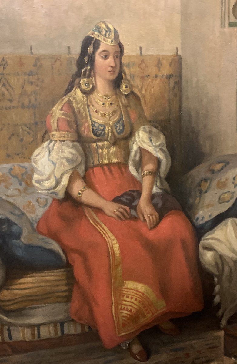 Auteur inconnu - Juive de Tanger en costume d'apparat-photo-2