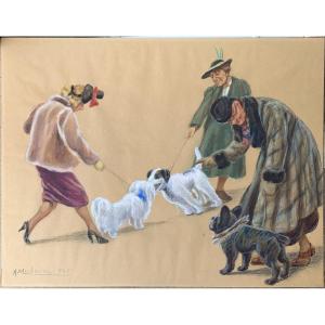 Amelia Mecherini - New Acquaintances! 1940