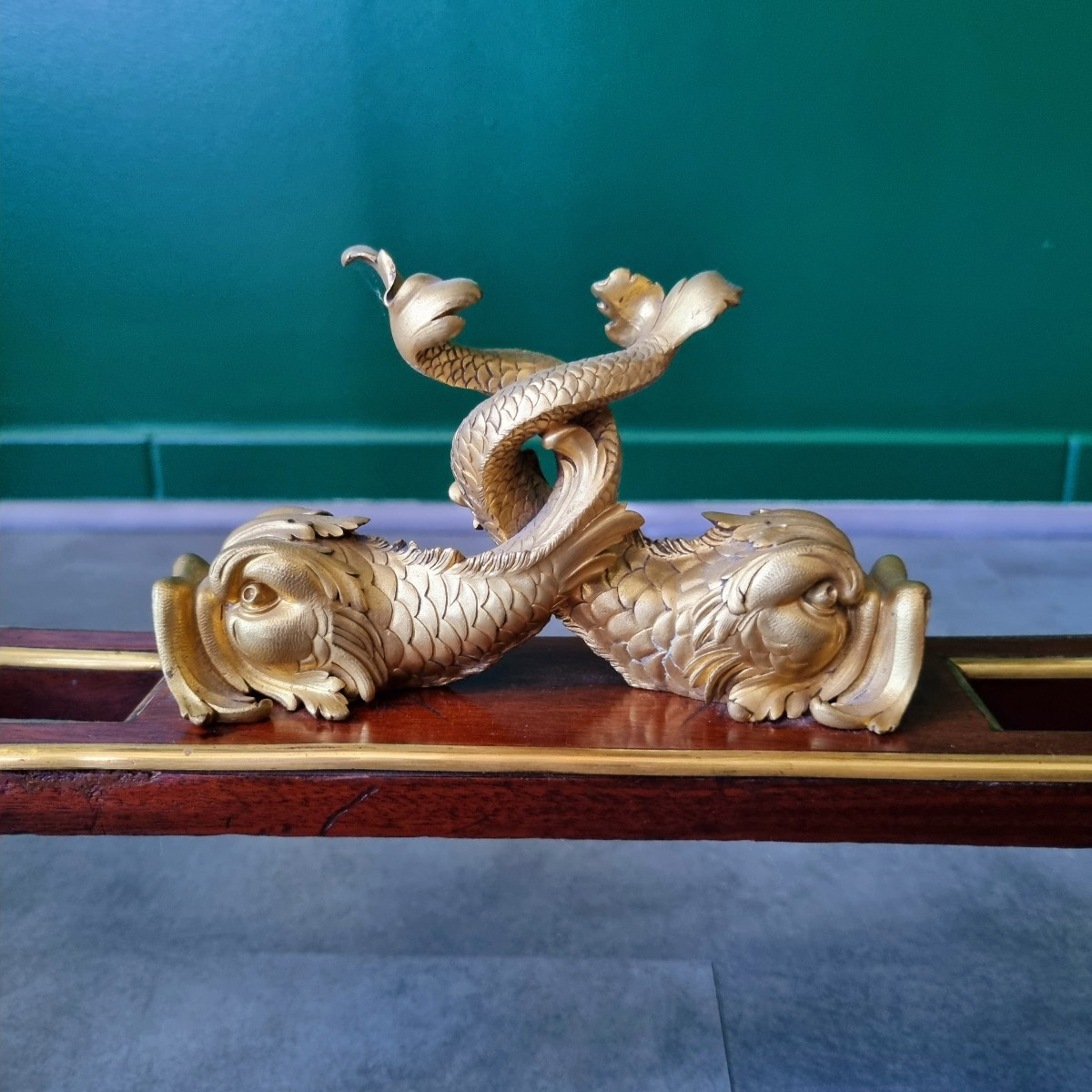 Weisweiler/dasson, Marie-antoinette Empty Pocket Table, Stamped, 19th Century.-photo-6