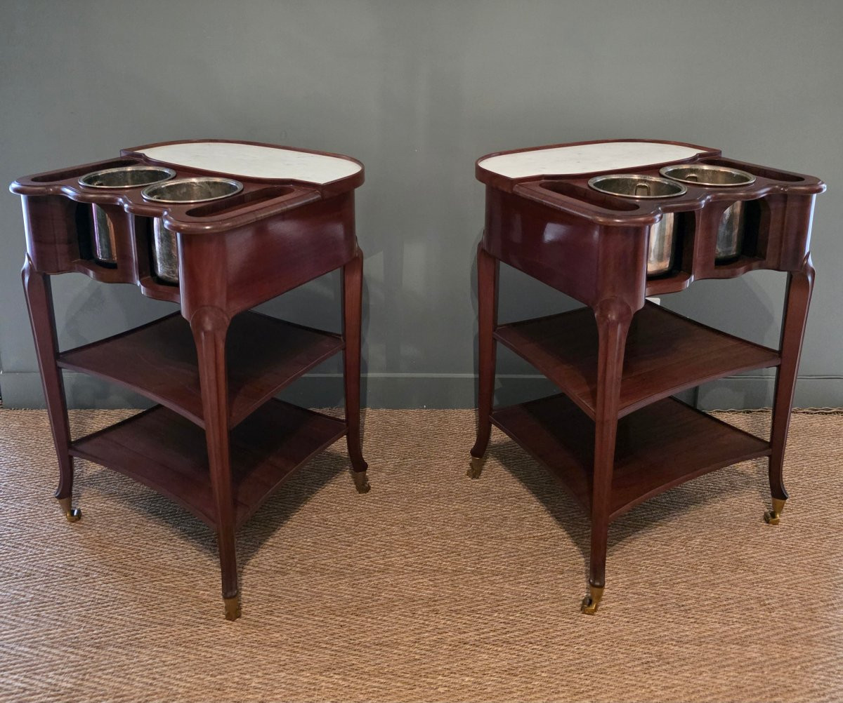 Pair Of Transition Coolers. According To Canabas Canabas.-photo-3
